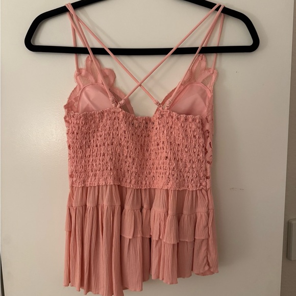 2bella Pink Lace Women Top - Picture 3 of 3